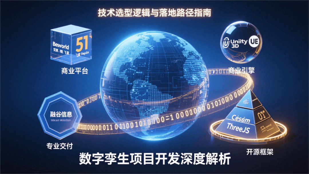 数字孪生项目开发深度解析：技术选型逻辑与交付落地路径指南