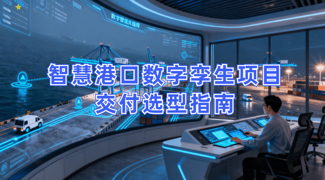智慧港口数字孪生项目交付选型指南：从需求到落地，破解交付痛点实现运营升级